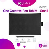 One by Wacom CTL-472 Small Creative Pen Tablet for Windows & M@c - CTL-472/K0-CX