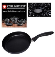 瑞士原裝進口 Swiss Diamond 瑞仕鑽石圓煎鍋 單柄煎鍋 20cm
