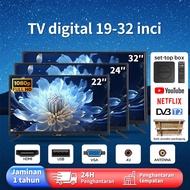 JEAANSP TV 19 22 24 26 32 Inch Digital Television Full HD LED TV Smart Box 4K TV DVB-T2 Built-in MYT