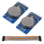 2PCS DS3231 AT24C32 IIC RTC Module Clock Timer Memory Module Beats Replace DS1307 I2C RTC Board with