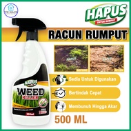 HAPUS 500ml Weed Killer Spray (Racun Rumput Lalang/Cepat Mati/Racun Rumput Rampai/Weed Grass Remover/ Mati Akar) Roundup