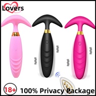 Women Men Wireless Silicone Anal Vibrator Butt Plug Remote Control Prostate Massager Usb Charging Intimate Goods Sex Toys
