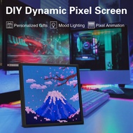 LED Pixel Display 64x64 RGB LED Matrix Panel Programmable Pixel Art Display with Bluetooth APP Contr