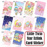 Little Twin Star Ezlink Card Sticker