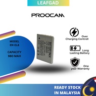 ready stock Proocam Nikon EN-EL8 Compatible Battery for Camera S8 S9 P1 P2 S7 S6 S5 S4