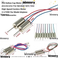 WENNEY High-Speed Coreless Motor, Multistyles 412 612 614 716 720 8520 1015 1020 DC Motor,  Metal 71