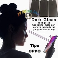[SDW] pekanbaru/TEMPERED GLASS SPY BLACK GLASS NON SPY PRIVACY OPPO ANTI-SCRATCH HIITAM GLASS 5S A7 