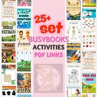 Instant Download Busybook Kids Activities | Kindergarten | Homeschool | PDF Printable | Canva Link |