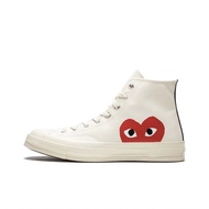 AUTHENTIC STORE CDG X CONVERSE CHUCK TAYLOR ALL STAR1970S HI MENS AND WOMENS SNEAKERS CANVAS SHOES GHJK0513LKL-5 YEAR WARRANTY
