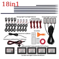 Car Ambient Light led Car Light Cold Light Car Interior Ambient Light Voice Control Music Rhythm Lig