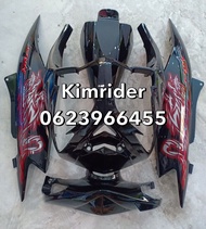 ชุดสี เฟรม mio2ตา มีโอ 2 ตา yamaha MIo mx115 รุ่นปี 2009-2011 ครบชุด 5 ชิ้น  ช่องไฟหน้ามีไฟ 2 ช่อง ส