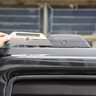 Car Styling Stainless steel Silver Car Luggage rack Trim Stickers For Hummer H3 2005 2006 2007 2008 