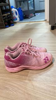 Yonex Aerus power cushion pink women sneakers shoes for badminton 粉紅色羽毛球鞋 波鞋 球鞋