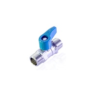 SANWA มินิบอลวาล์ว (ผผ.) BV15MM 1/2 นิ้ว (กล่อง 20 ตัว)