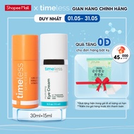 Timeless Serum Combo 10% Vitamin C E Ferulic 30ml &amp; Hydrating Eye Cream 15ml