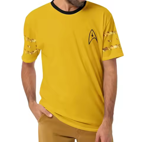 Star Trek Cosplay T-shirt O-neck Loose Summer Men/Women Tshirts TV Series Design 3D Printing Tees Me