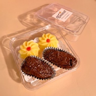 Wunderbath Kuih Dates Soap (2pcs Dates soap and 2pcs Kuih Dahlia soap)