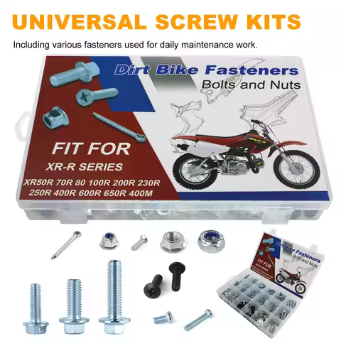 For Honda XR50R XR70R XR80 XR100R XR200R XR230R XR250R XR400R XR600R XR650R XR400M Dirt Bike Complet