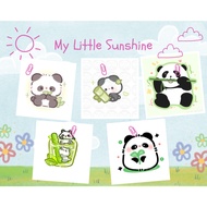 Cute Chibi Panda Mousepad SPECIALIZED for FPS Games – Size 30x35 / 40x45