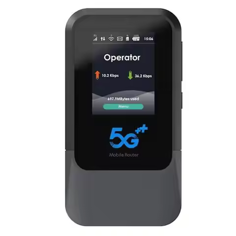 Ingenious-New 5G SA NSA Pocket Mini Wifi SIM&Esim V510 Modem Pocket Mobile Portable Hotspot Wi-Fi In