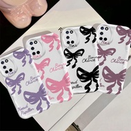Casing For OPPO A52 A72 A92 Cartoon Cream Cover Bow Couple Soft TPU 3D Waves Silicone Phone Case