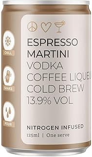 Byron Bay Spirits Ready Made Cocktails - Espresso Martini 125ml (1 can)