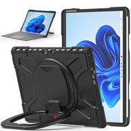 全城熱賣 - 適用於 微軟 Surface Pro 8 海盜王B款 TPU+PC三防平板殼（黑色）