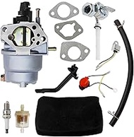 0J58620157 Carburetor w/Air Filter Tune Up Kit Replacement for Genera-c GP5000 GP5500 GP6500 GP6500E