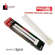 l3PCS] PHILIPS LIGHT TUBE  PL-L18W/840 COOL WHITE