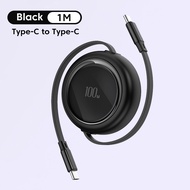 Toocki PD 100W Type C to USB C USB C To Lightning Cable Retractable Fast Charge Data Cable For iPhone 15 MacBook Samsung Xiaomi USB C To Lightning Cable