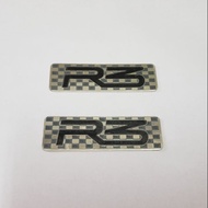Logo Emblem R3 Side Skirt