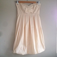 Cream Prom Dress