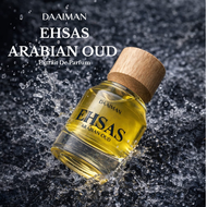 Parfum Daaiman Ehsas Arabian Oud Extrait De Parfum 30 ml Parfum Arab Tahan 12 Jam Aroma Mewah