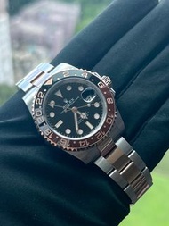 ROLEX GMT 126711CHNR 沙士圈 21年7月 二手全套