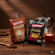 กาแฟ โกปิโก้ มัคคิอาโต Kopiko Macchiato 3in1 20 ซองและ 7ซอง