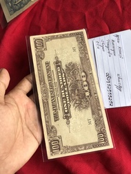 Uang Kuno 100 Dollar Malaya