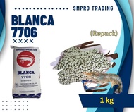 MAKANAN UDANG/LOBSTER AIR TAWAR(36% PROTEIN) REPACK BLANCA 7706