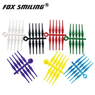 FOX SMILING 10pcs Soft Dart Tip 2BA For Soft Tip Electronic Dartboard Accessories