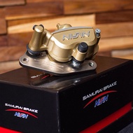 Caliper Brake Nissin Samurai 2 port Yamaha LC135 4 SPEED ORIGINAL