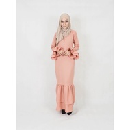 Muslimah Women Fashion Moden Jubah Dress (XXS-10XL)