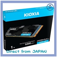 KIOXIA EXCERIA PLUS G3 SSD 1TB - M.2 2280 PCIe Gen4 4.0 NVMe 1.4 Read Write Speed ​​Up to 5,0003,900