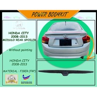 ✨ Honda City 2008-2013 Modulo Rear Spoiler 2008 2009 2010 2011 2012 2013 Material Fiber (FRP) GM2 GM