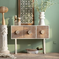 American Modern Decorative Cabinet Shoe Cabinet Cabinet Entrance Table Southeast Asian Locker Entran