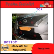 Nissan Almera 2015-2018 Honeycomb Grill / Grill Honeycomb / Ready Cut Honeycomb