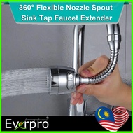 SLINE 360 Degrees Flexible Faucet Nozzle/ Sprayer Head Replacement/ Nozzle Replacement (Nozzle Only)