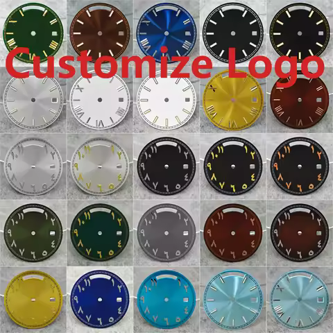 Miyota 8285 Dial 31mm with Arabic/Roman Numerals Exquisite Dial Compatible with Miyota 8285 Automati