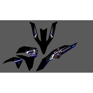 TRANSPARENT STRIPING STICKER VARIO GENDUA 125 CUSTOM ARKNIGHTS ANIMEDesign