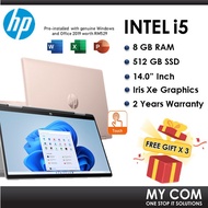 HP Pavilion X360 14-Ek0102TU/14-ek0103TU 14" FHD Touch 2-In-1 Laptop (I5-1235U, 8GB, 512GB SSD, Inte