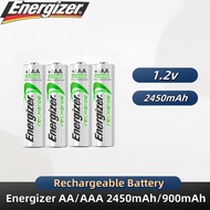 / /100% Original Energizer Rechargeable AA /AAA Battery 1.2V 2450mah 900mah For cameras toys.