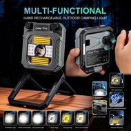 Outdoor camping light, long endurance tent light, hand cranked charging light, portable multifunctio